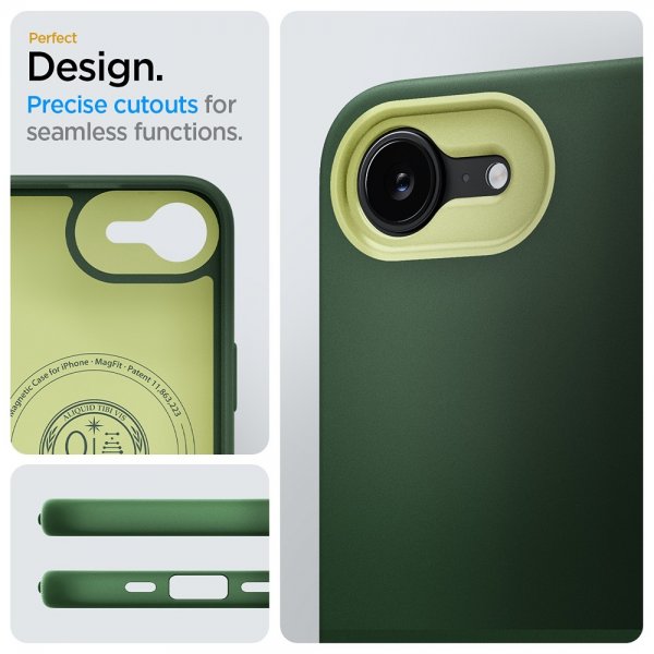 - iPhone 16e/17e - Skal - Nano Pop MagFit - Avo Green