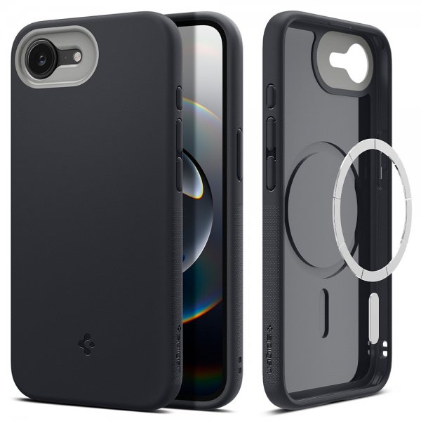 - iPhone 16e/17e - Skal - Nano Pop MagFit - Black Sesame