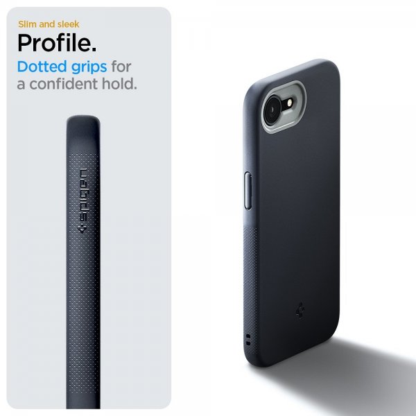 - iPhone 16e/17e - Skal - Nano Pop MagFit - Black Sesame