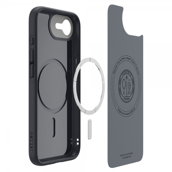 - iPhone 16e/17e - Skal - Nano Pop MagFit - Black Sesame