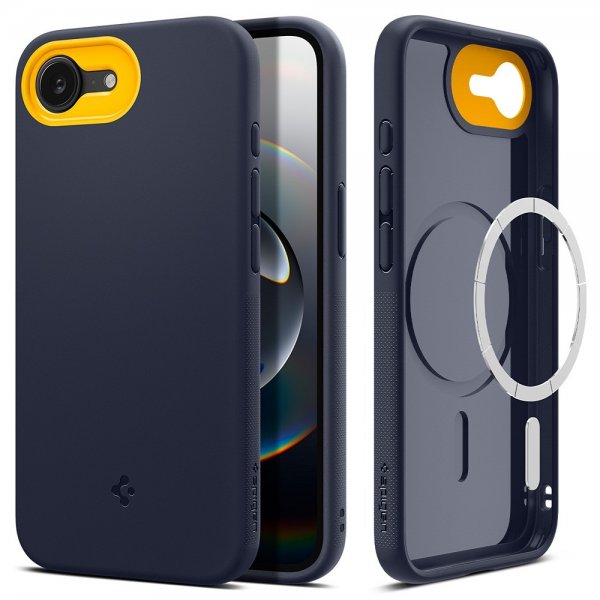 - iPhone 16e/17e - Skal - Nano Pop MagFit - Blueberry Navy