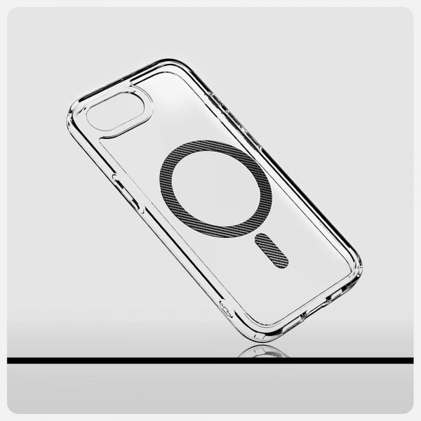 - iPhone 16e/17e - Skal - Ultra Hybrid MagFit - Carbon Fiber