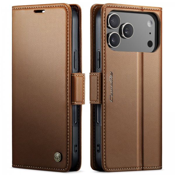 - iPhone 17 Pro - Fodral - 023 Series - Brun