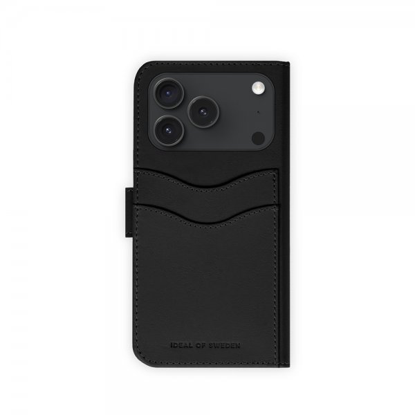 - iPhone 17 Pro - Fodral - Magnet Wallet+ MagSafe - Svart