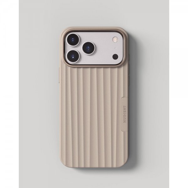 - iPhone 17 Pro Max - Skal - Bold Case MagSafe - Linen Beige