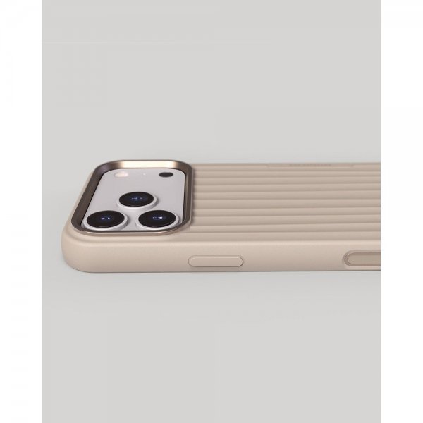 - iPhone 17 Pro Max - Skal - Bold Case MagSafe - Linen Beige