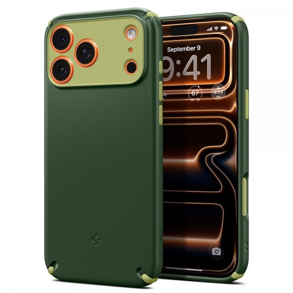 - iPhone 17 Pro Max - Skal - Nano Pop Hybrid MagFit - Avo Green