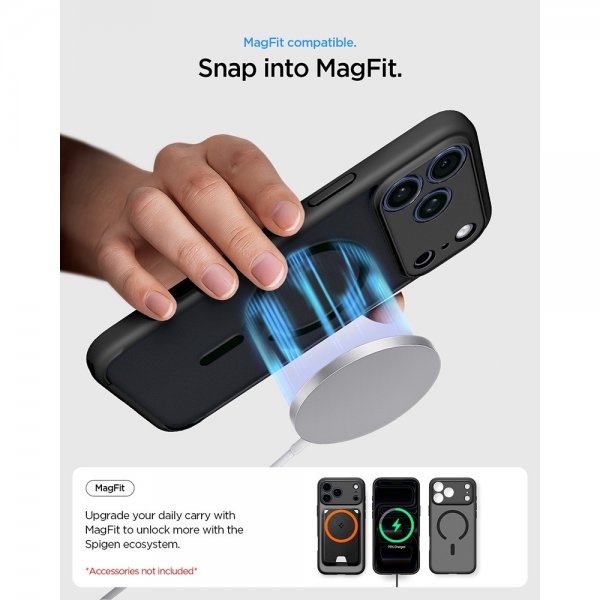 - iPhone 17 Pro Max - Skal - Ultra Hybrid MagFit - Frost Black
