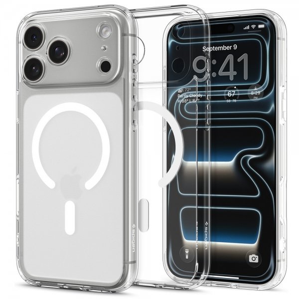 - iPhone 17 Pro Max - Skal - Ultra Hybrid MagFit - Frost White