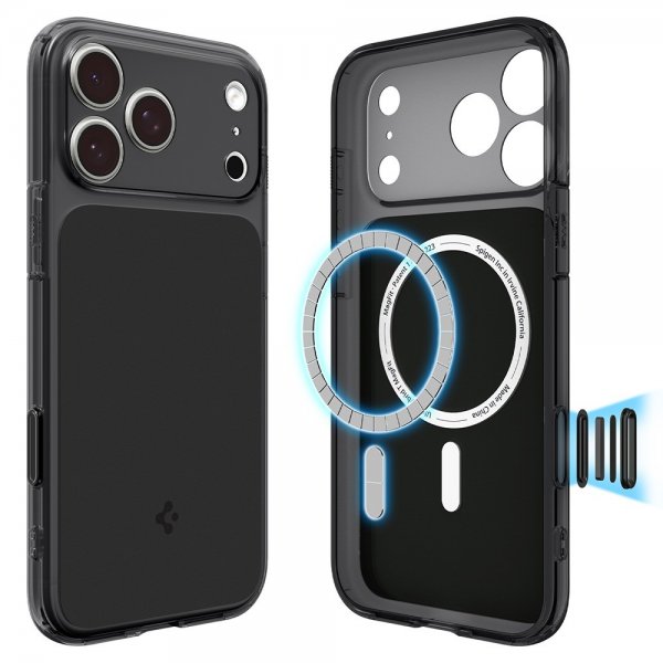 - iPhone 17 Pro Max - Skal - Ultra Hybrid T MagFit - Matte Black