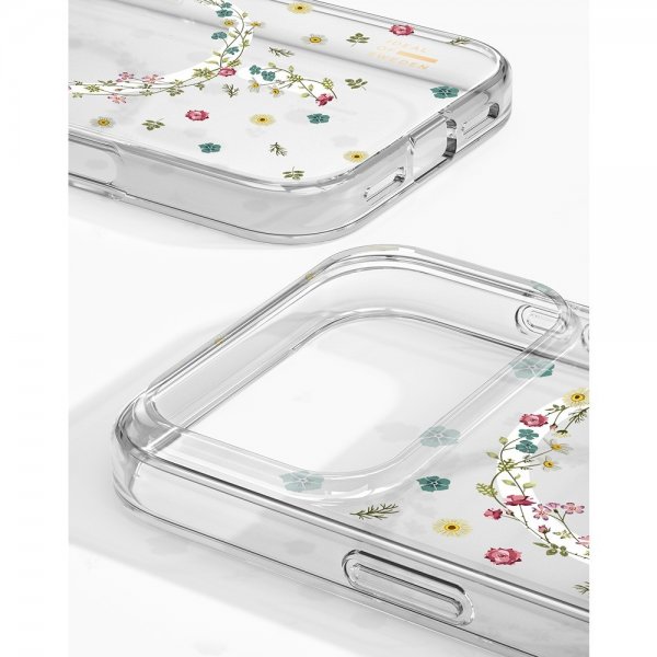 - iPhone 17 Pro - Skal - Clear Case MagSafe - Petite Floral