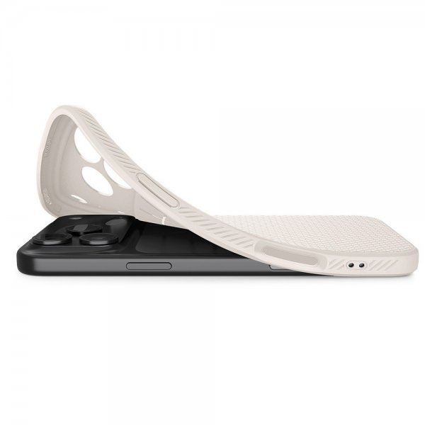 - iPhone 17 Pro - Skal - Liquid Air - Natural Titanium