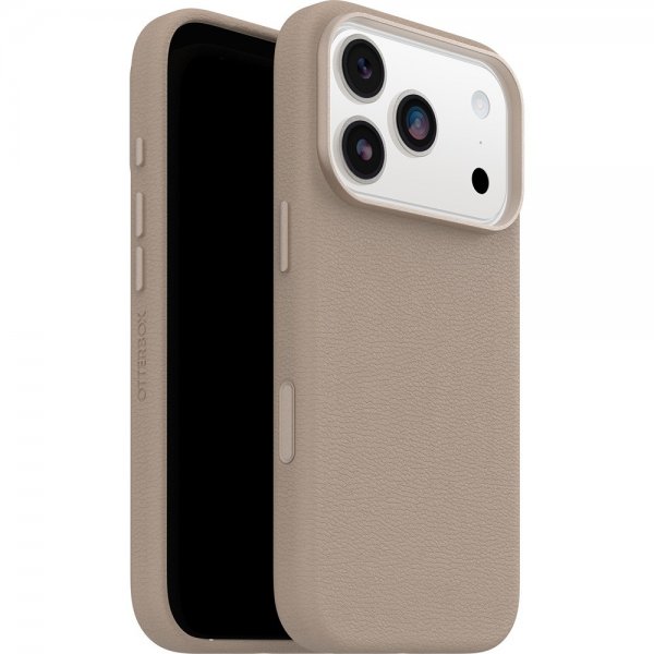 - iPhone 17 Pro - Skal - Symmetry Cactus Leather MagSafe - Grey Comfort