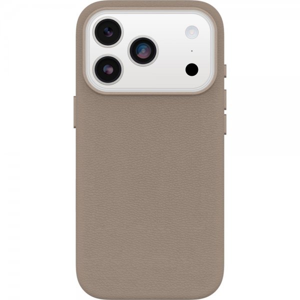 - iPhone 17 Pro - Skal - Symmetry Cactus Leather MagSafe - Grey Comfort