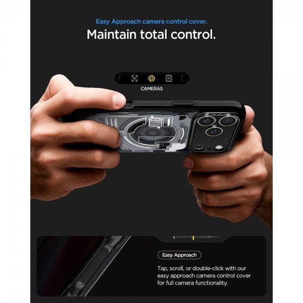 - iPhone 17 Pro - Skal - Ultra Hybrid Zero One MagFit - Svart