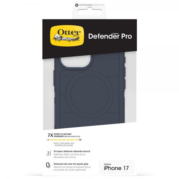 - iPhone 17 - Skal - Defender Pro MagSafe - Blue Sentiment