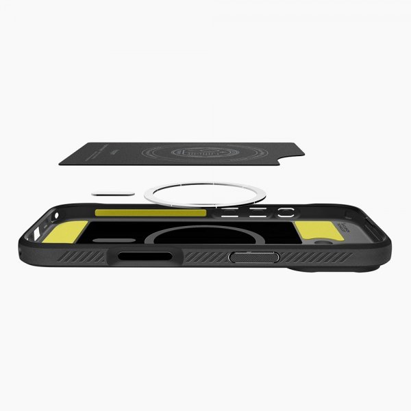 - iPhone 17 - Skal - Rugged Armor MagFit - Matte Black