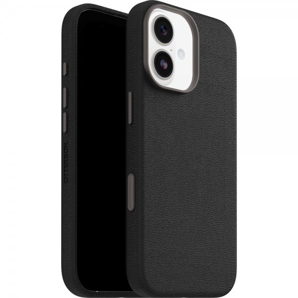 - iPhone 17 - Skal - Symmetry Cactus Leather MagSafe - Noir Ash