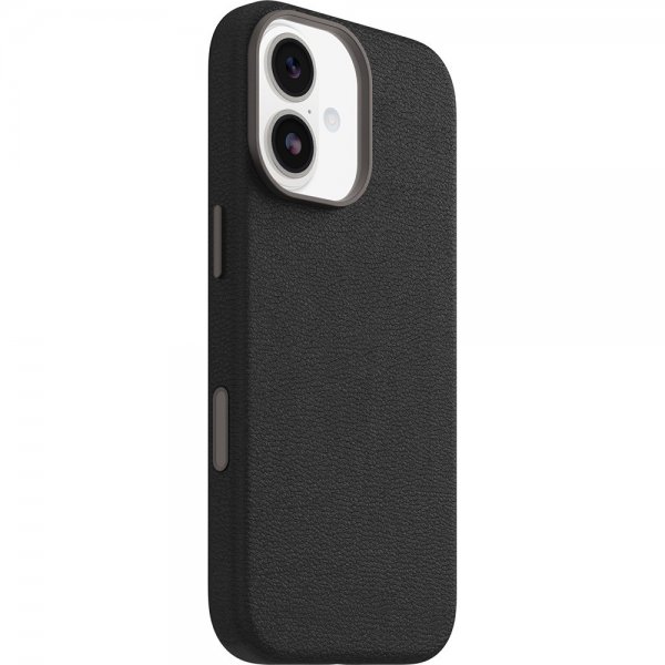 - iPhone 17 - Skal - Symmetry Cactus Leather MagSafe - Noir Ash