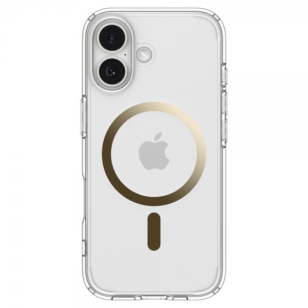 - iPhone 17 - Skal - Ultra Hybrid MagFit - Clear Gold