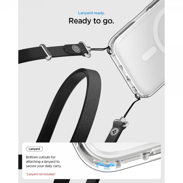 - iPhone 17 - Skal - Ultra Hybrid MagFit - Clear White