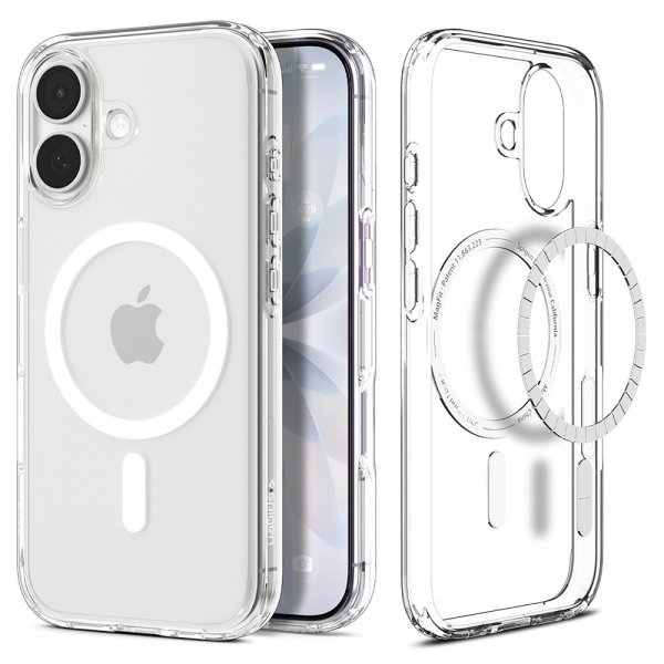- iPhone 17 - Skal - Ultra Hybrid MagFit - Clear White