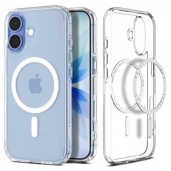- iPhone 17 - Skal - Ultra Hybrid MagFit - Clear White