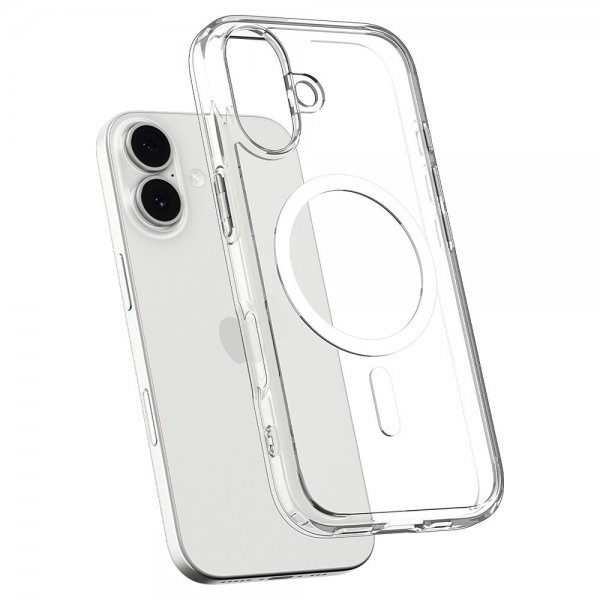- iPhone 17 - Skal - Ultra Hybrid MagFit - Clear White