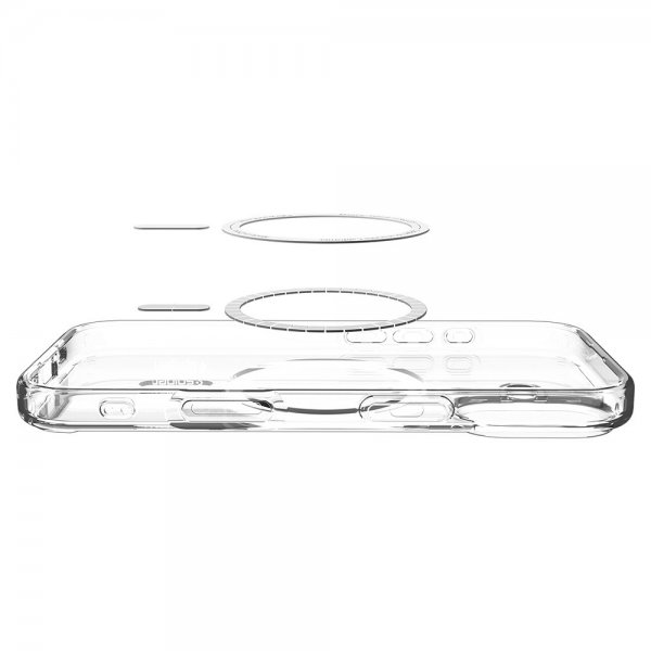 - iPhone 17 - Skal - Ultra Hybrid MagFit - Clear White