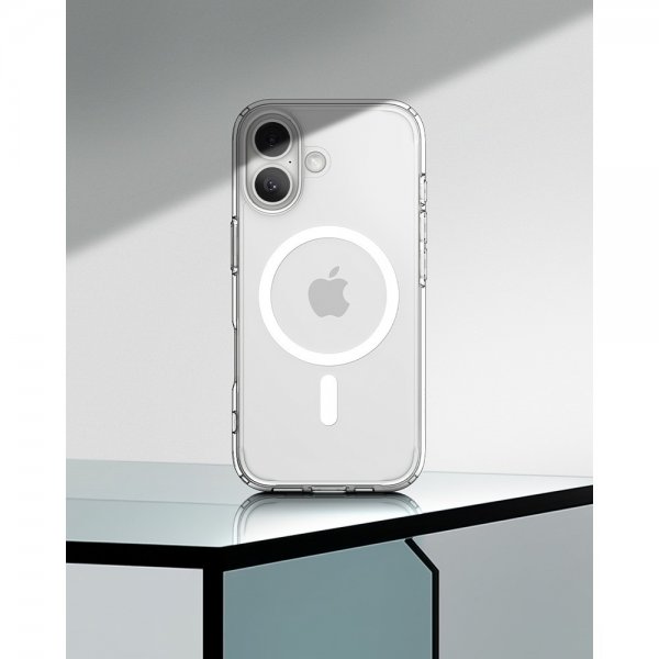 - iPhone 17 - Skal - Ultra Hybrid MagFit - Clear White