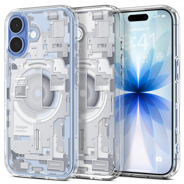 - iPhone 17 - Skal - Ultra Hybrid Zero One MagFit - Vit