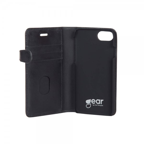 - iPhone 6/6s/7/8/SE - Fodral - 2in1 Magnet Case - Svart