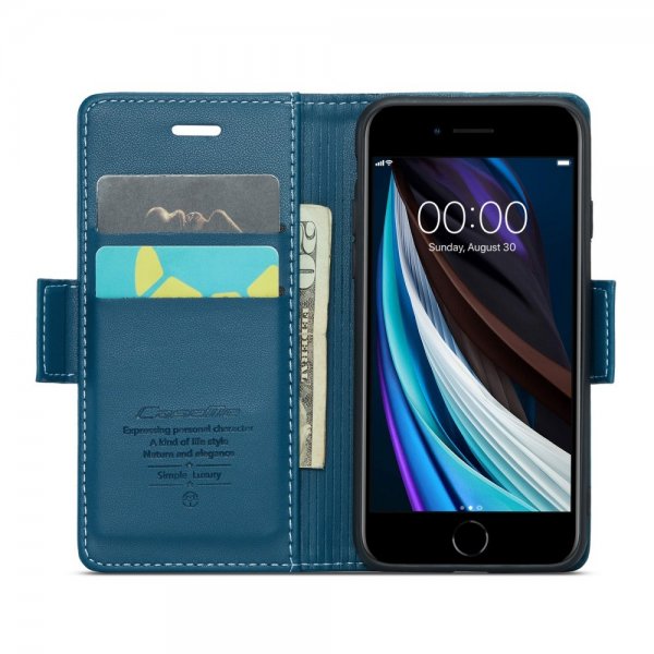 - iPhone 6/6s/7/8/SE - Fodral - 023 Series - Blå