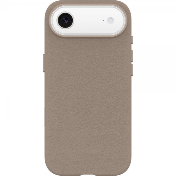 - iPhone Air - Skal - Symmetry Cactus Leather MagSafe - Grey Comfort