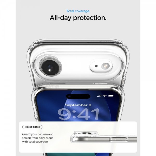 - iPhone Air - Skal - Ultra Hybrid MagFit - Clear White