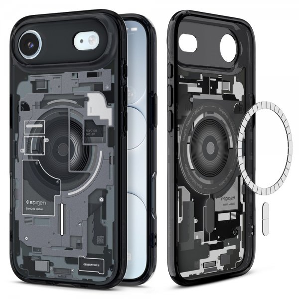 - iPhone Air - Skal - Ultra Hybrid Zero One MagFit - Svart
