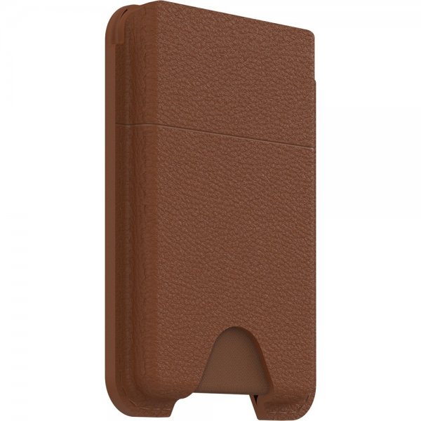 - Korthållare - MagSafe Wallet Symmetry Cactus Leather - Desert Saddle