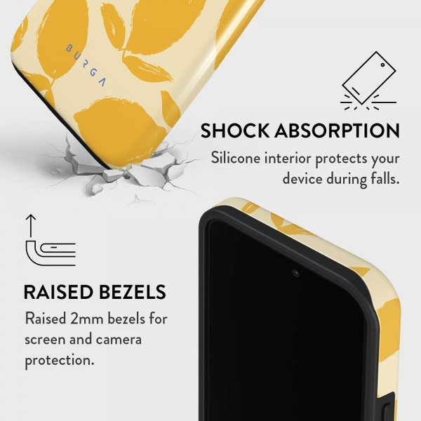 - iPhone 14 Pro - Skal - Tough MagSafe - Lemon Tart