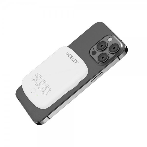 - Powerbank - 5000 mAh 10W MagSafe - Vit