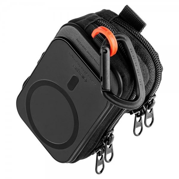 - Portable Organizer Pouch Snap Zip MagFit - Svart