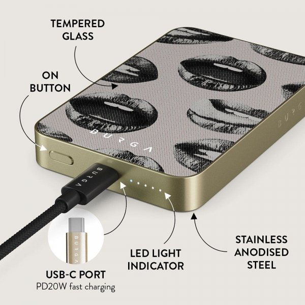 - Powerbank - MagSafe 5000 mAh - Next Mistake - Gold