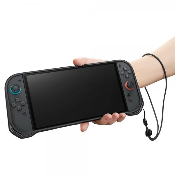 - Nintendo Switch 2 - Skal - Rugged Armor - Matte Black