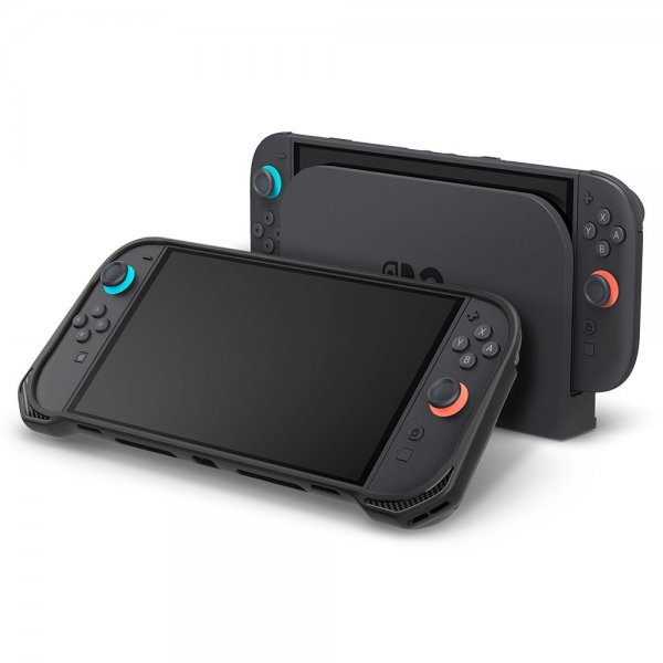 - Nintendo Switch 2 - Skal - Rugged Armor - Matte Black