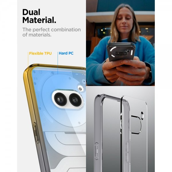- Nothing Phone (2a) - Skal - Ultra Hybrid - Space Crystal