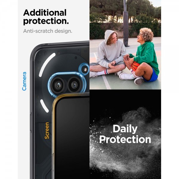 - Nothing Phone (2a) - Skal - Ultra Hybrid - Space Crystal
