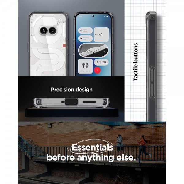 - Nothing Phone (2a) - Skal - Ultra Hybrid - Space Crystal