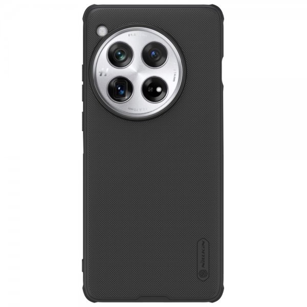 - OnePlus 12 - Skal - Super Frosted Shield Pro - Svart