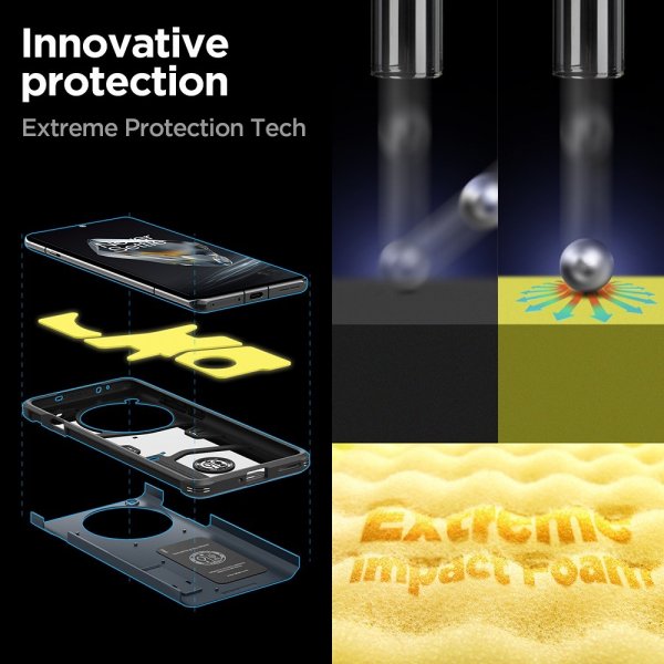 - OnePlus 12 - Skal - Tough Armor - Metal Slate