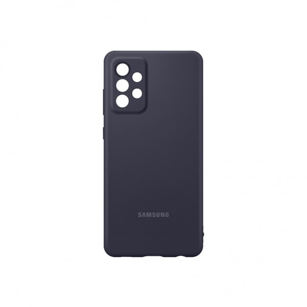 - Samsung Galaxy A72 - Skal - Silicone Cover - Svart