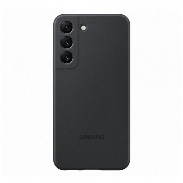 - Samsung Galaxy S22 - Skal - Silicone Cover - Svart